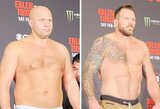 „Bellator 290“: F.Jemeljanenka buvo šiek tiek sunkesnis nei R.Baderis, viena kovotoja nepasiekė reikiamos svorio ribos