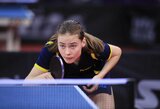 K.Riliškytė toliau skina pergales Europos jaunių stalo teniso čempionate