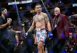 Holloway atskleidė, ką sakė teisėjui: „McGregoras į kovą atsivedė savo vaikus, o aš nenoriu mušti sužeisto šuns“