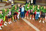Europos universitetų žaidynių čempionės sutiktos kaip didvyrės: Vilniaus oro uoste – ąžuolo vainikai ir trispalvės