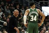 „Bucks“ nusileido dar vieniems NBA autsaideriams