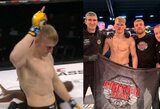 Vienas įspūdingiausių debiutų „Cage Warriors“ istorijoje: M.Kondratavičius nokautavo varžovą per 47 sekundes