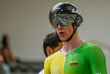 UCI Tautų taurės varžybose lietuviai nepateko į keirino rungties antrąjį etapą