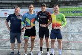 V.Lendelis dviračių treko varžybose Vokietijoje – trečias