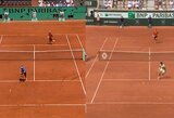 Raskite 10 skirtumų: C.Alcarazas ir N.Djokovičius beveik identiškai atkartojo fenomenalų R.Federerio ir D.Nalbandiano epizodą