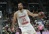 „AS Monaco“ dar kartą prarado Mirotičių