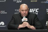 Dana White'as: apie Pimbletto smakrą, čempioną Gaethje, padidintas premijas ir atšauktą kovą dėl įtarimų lažybomis