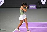Emma Raducanu finale beviltiškai pralaimėjo Rumunijos veteranei