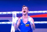 Serbą „paguldęs“ E.Skurdelis – per žingsnį nuo pasaulio bokso čempionato medalio