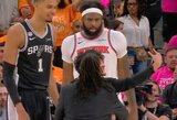 NBA visam gyvenimui suspendavo į aikštę šalia Wemby išbėgusį sirgalių