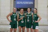 Lietuvos moterų 3x3 krepšinio rinktinė Izraelyje liko be pergalių