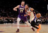 „Knicks“ pratęsė pergalių seriją įveikdama „Lakers“