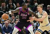 „Timberwolves“ be Edwardso ir Goberto pervažiavo „Bucks“