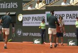 „Roland Garros“ ketvirtfinalis padalino teniso pasaulį į dvi dalis: ar Musetti turėjo būti diskvalifikuotas?