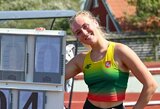 Europos U23 čempionate – neįskaityti visi Stuglytės disko metimai