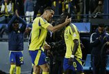 C.Ronaldo leido 11 metrų baudinį mušti stringančiam S.Mane bei ragino sirgalius palaikyti komandos draugą