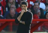 M.Arteta pakomentavo savo lyderių galimybes žaisti prieš „Man City“ 