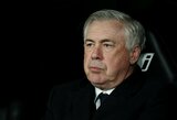 C.Ancelotti apie po VAR peržiūros skirtą 11 m baudinį: „Futbolo žmonės to nesupranta“ 