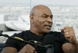 Arabų pasiūlymų grįžti į ringą sulaukęs M.Tysonas: „Galiu būti įkalbėtas“