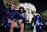 Stipriai sumuštas buvęs UFC čempionas Topuria iš narvo išvežtas tiesiai į ligoninę