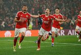 Kosminis Čempionų lygos grupės etapo finišas: paskutinę akimirką pelnytas vartininko įvartis išplėšė „Benfica“ vietą atkrintamosiose varžybose