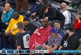 NBA rungtynėse – apsikirpti nusprendęs aistruolis
