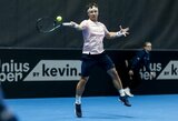 R.Berankis baigė pasirodymą Portugalijoje ir nepaspaudė rankos teisėjai