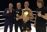 „Blade Fights“: du varžovus nokautavęs Ž.Ramaška iškovojo „Grand Prix“ titulą, pergales šventė ir D.Danyla su M.Veržbicku
