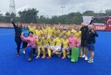 Lietuvos moterų žolės riedulio komandos išsidalijo medalius