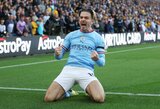 J.Grealishas apie persikėlimą į „Man City“: „Žinojau, kad iš manęs juoksis, jei nepradėsiu kaip E.Haalandas“