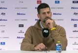 N.Djokovičiaus suspendavimo reikalavęs Prancūzijos olimpietis sulaukė atsako: „Novakas neatsisakė atlikti dopingo testo“
