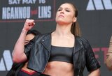 „Tai buvo sukčiaujanti, steroidų prisipumpavusi *alė“: nesibaigiantis Rousey ir Cyborg konfliktas tęsiasi