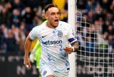 Martinezo įvartis padovanojo „Inter“ pergalę prieš „Udinese“