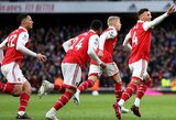 Neįtikėtina: 30 smūgių atlikęs „Arsenal“ panaikino 2 įvarčių deficitą ir 97-ąją minutę išplėšė pergalę prieš „Bournemouth“