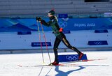 Olimpinėse žiemos žaidynėse pirmadienį – pirmasis lietuvės startas