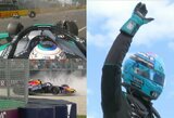Naujoji „Formulės 1“ era prasidėjo: Verstappenas sudaužė bolidą, „Mercedes“ triuškino varžovus