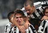Čempionų lyga: F.Chiesa pelnytas įvartis padovanojo „Juventus“ pergalę prieš „Chelsea“
