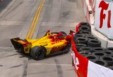 „IndyCar“ čempionato lyderį iš trasos „išmušęs“ Malūkas: „Susi*****. Atsiprašau“