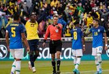 Pasaulio čempionato atrankoje – 2 raudonos kortelės ir Brazilijos lygiosios su Ekvadoru 