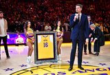 „Lakers“ arenos palubėse - P.Gasolio marškinėliai