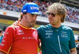 „Aston Martin“ driokstelėjo: S.Vettelio vietą komandoje užims F.Alonso