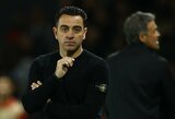 Pergalingai ketvirtfinalį su „Barcelona“ pradėjęs Xavi: „PSG išlieka poros favoritais“