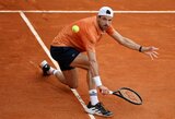 Kris už Gaubo: Monake užsibaigė legendinė Dimitrovo serija, Alcarazas ir Sinneris triuškino varžovus