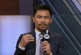 M.Pacquiao nebus leista dalyvauti Paryžiaus olimpiadoje