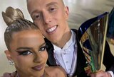 Seikauskas ir Norušaitė tarptautinėse sportinių šokių varžybose Prancūzijoje laimėjo sidabrą