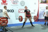 Pasaulio jaunių jėgos trikovės čempionate D.Barauskas iškovojo sidabrą