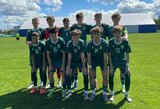 Lietuvos U-14 futbolo rinktinė antrąkart nugalėjo estus