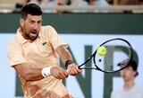 Pirmą setą pralaimėjęs Djokovičius turėjo pavargti „Roland Garros“ starte