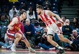 R.Giedraitis ir „Crvena Zvezda“ triuškinančiai žengė į taurės finalą