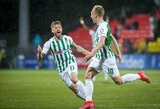 Svajonė išlieka gyva: „Žalgiris“ 92-ąją minutę išplėšė dramatiškas lygiąsias su „Glimt“ futbolininkais 